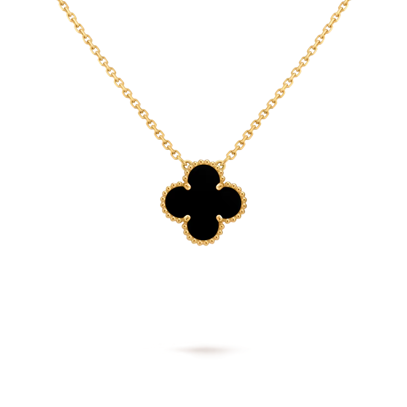 1 Підвіска Vintage Alhambra 1 мотив з оніксом - Зображення 1