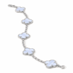 Браслет Vintage Alhambra, 5 мотивів з халцедоном - Зображення 2