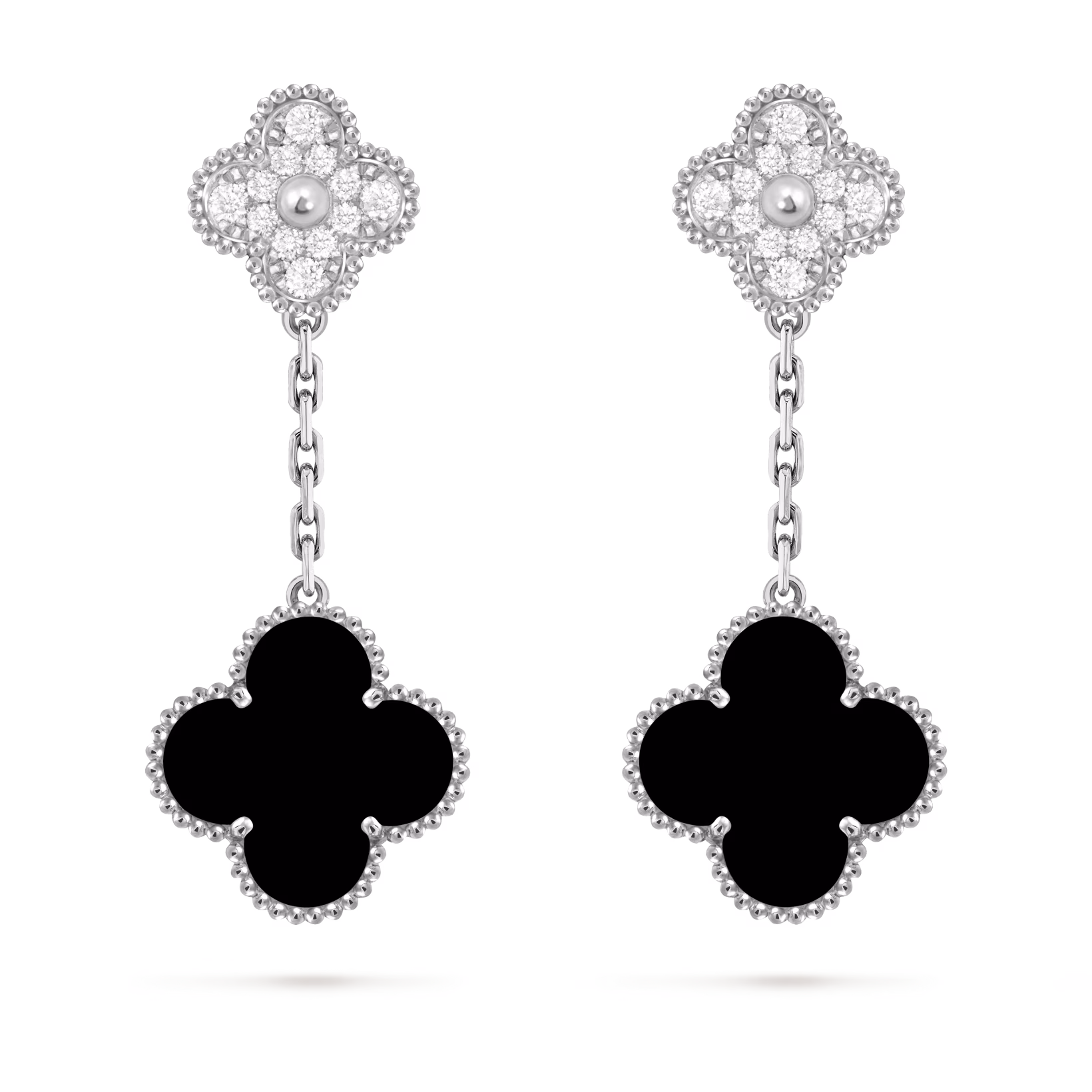 2yhyaqdq7-kivrqqldgaa.png.transform.vca-w820-2x.avif Сережки Magic Alhambra, 2 мотиви з діамантами 0,96 ct та оніксом - Зображення 1