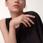 Каблучка JUSTE UN CLOU classic model, з діамантами 0,13 ct - Зображення 5