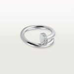 Каблучка JUSTE UN CLOU classic model, з діамантами 0,13 ct - Зображення 2