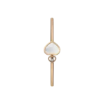 Браслет Happy Hearts, з діамантом 0,05 ct та перламутром - Зображення 3