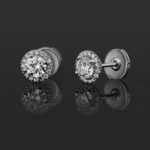 Пусети Destinée з діамантами 1,13 ct - Зображення 2